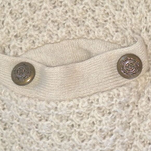 Tibi Sweater Dress Wool Cashmere Blend Pockets Sheath V-Neck Above Knee Beige M - Picture 5 of 16